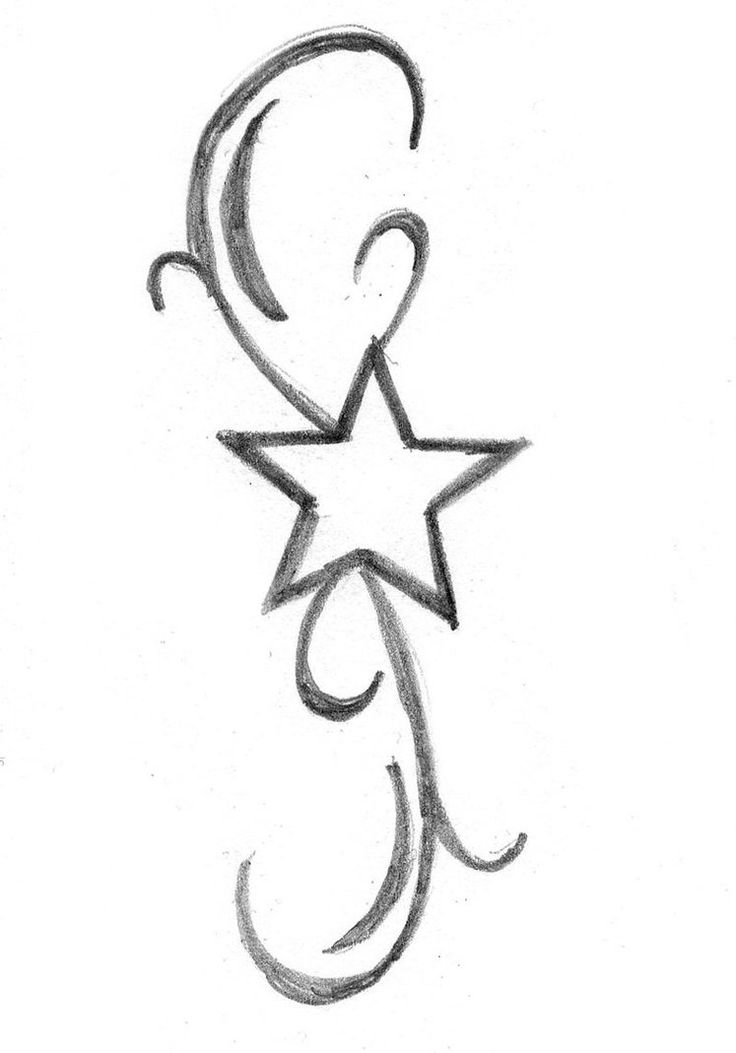 736x1053 Beautiful Star Tattoos And Meaningful Ideas