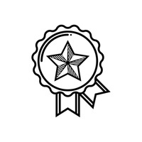 200x200 American Americans Usa Badge Badges Insignia Sheriff Shield