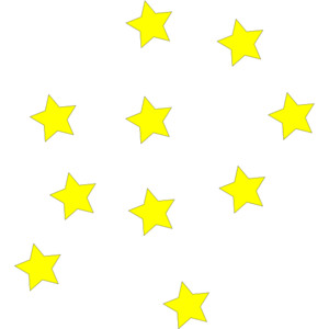 300x300 Stars Clipart