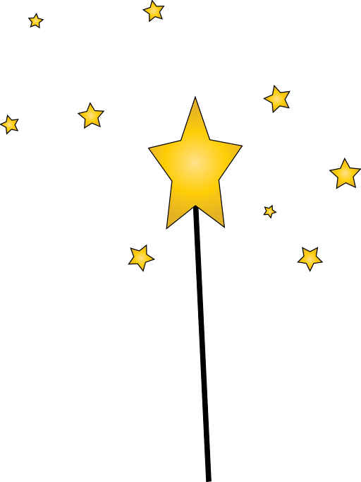 512x682 Wand Magic Stars Clipart Kid