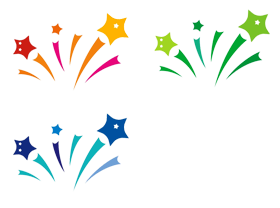 280x208 Shooting Star Clipart Coloured Star