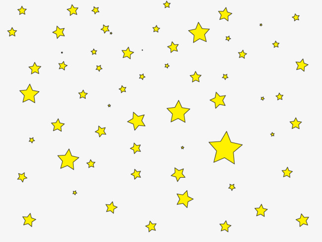 650x489 Twinkling Star, Starry Curtain, Flat Design Png Image For Free