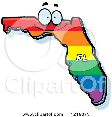 450x470 Florida State Pink Clipart