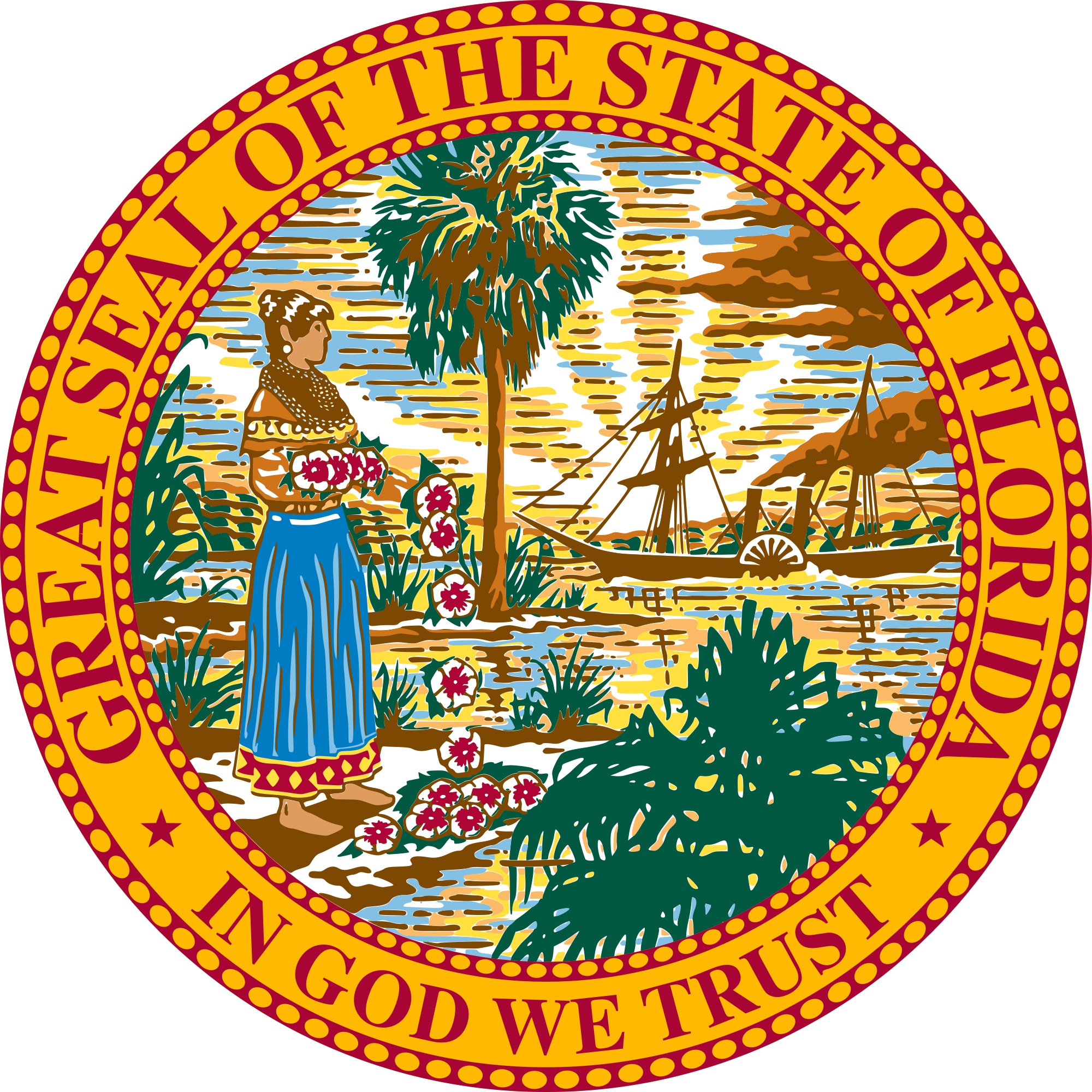 2000x2000 Fileseal Of Florida.svg