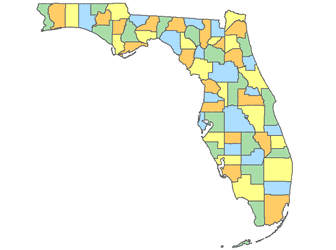 336x250 Florida Topographic Maps