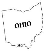 149x170 Clip Art Of Ohio State And Date K22175159