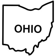 236x236 Outline Of Ohio