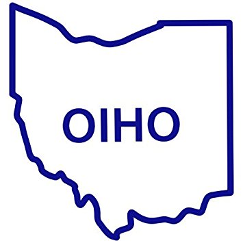 355x355 Buy Ohio State Outline Decal Sticker (Blue, Mirrored), Decal