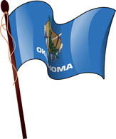 163x195 Fifty States Oklahoma Clipart
