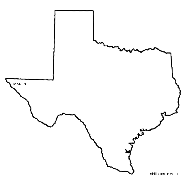 State Of Texas Clipart