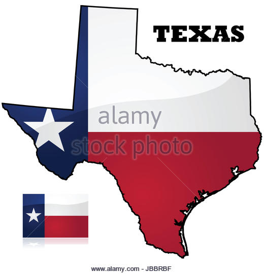 520x540 Map State Texas Stock Photos Amp Map State Texas Stock Images