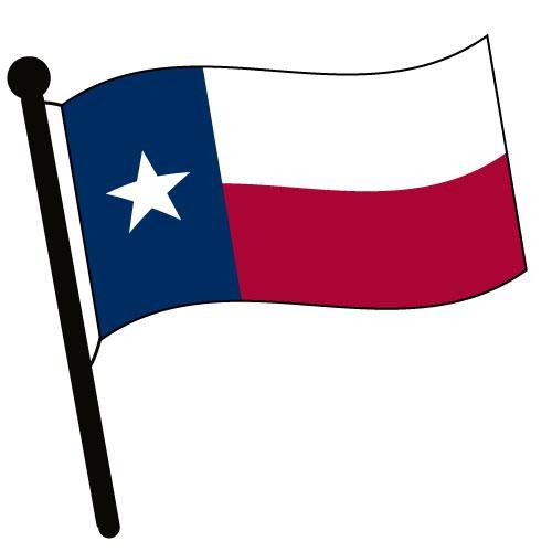 500x500 State Of Texas Outline Clip Art Free Vector For Download 4