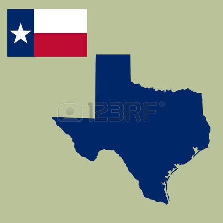 450x450 Map Of The U.s. State Of Texas Royalty Free Cliparts, Vectors,