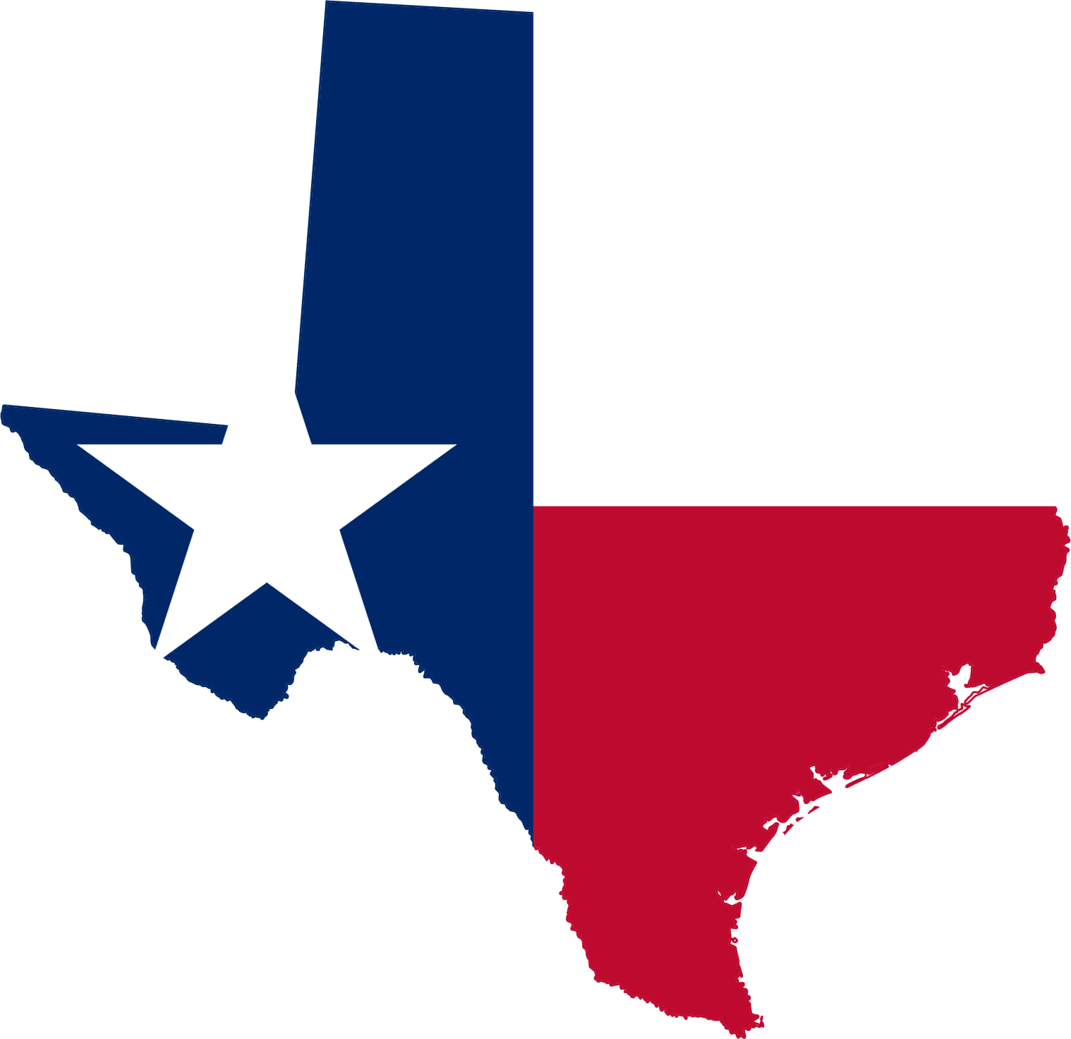 1518x1473 State Of Texas Outline