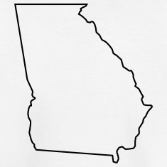 235x235 State Of Georgia Map Clipart