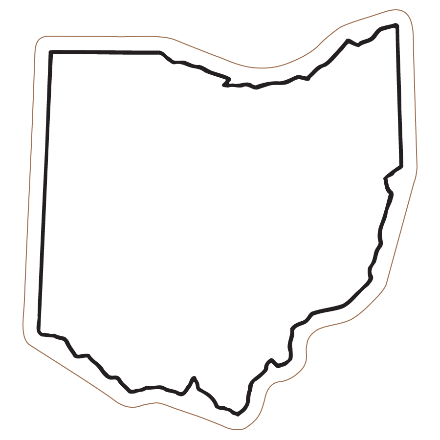900x900 Clipart States Outline