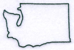 259x175 Washington State Outline Clipart