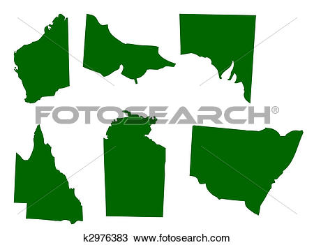 450x351 Australian States Clipart