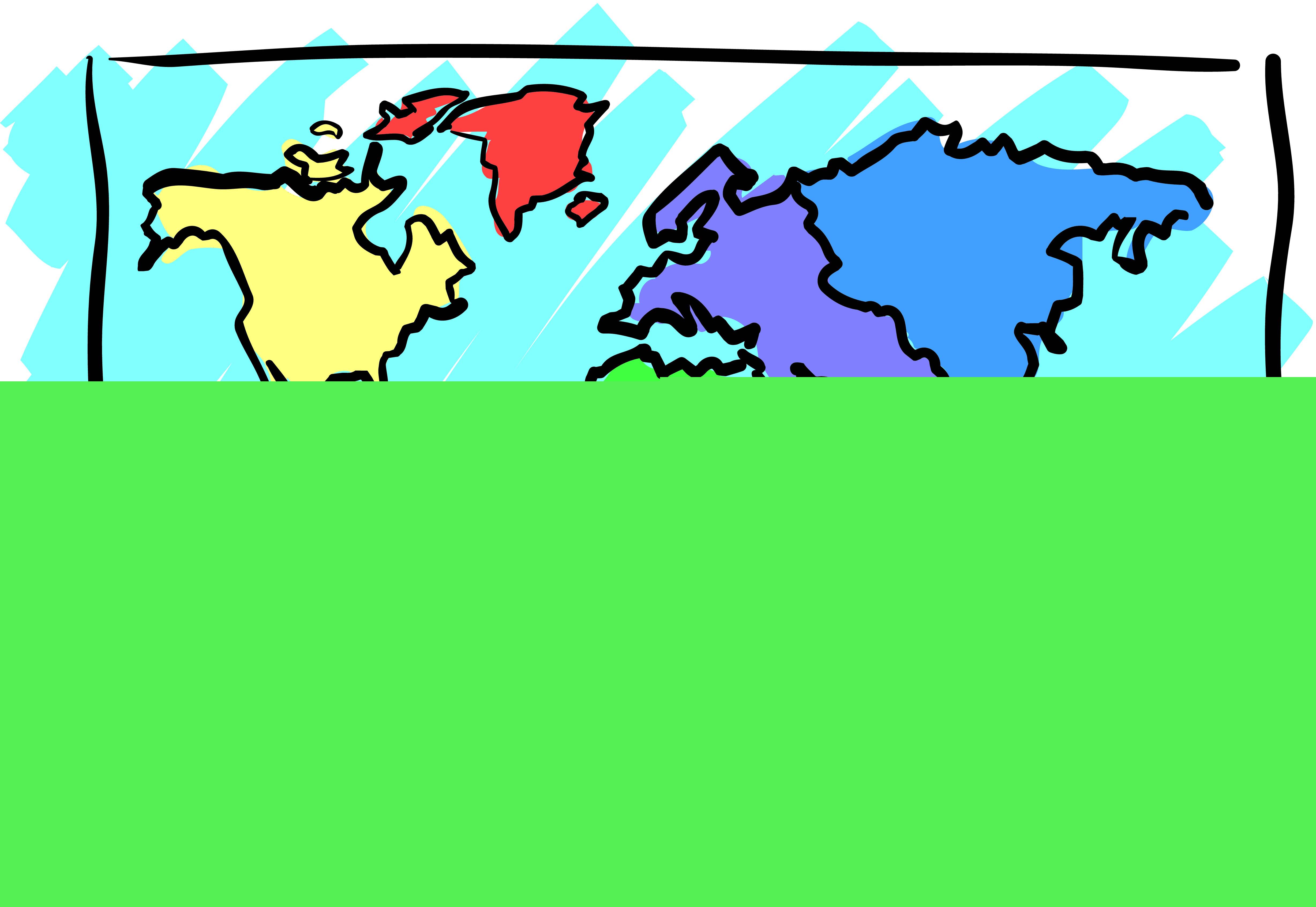 4913x3387 Clip Art Maps Many Interesting Cliparts