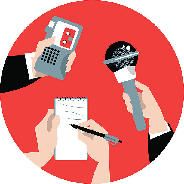 612x612 Journalist Clipart Tv Station