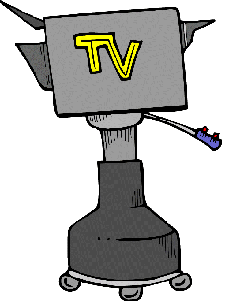 735x984 Tv Clipart Tv Station