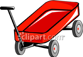 350x238 Wagon Clipart