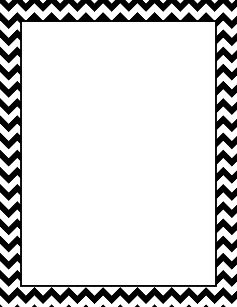 470x608 Chevron Page Border. Free Downloads