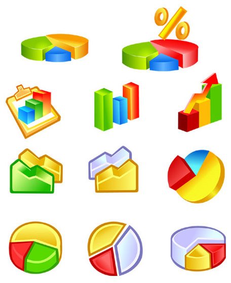 456x559 Practical Statistics Class Icon, Vector File