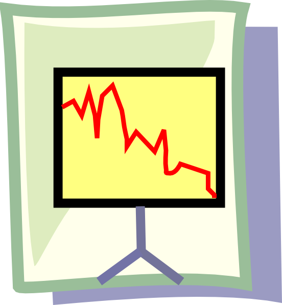 552x595 Presentation Graph Clip Art