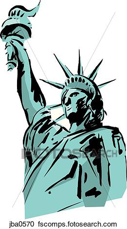 261x470 Stock Illustrations Of Statue Of Liberty Jba0570