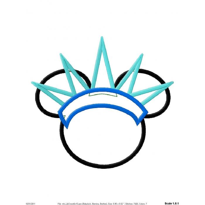 700x700 Statue Of Liberty Clipart Crown