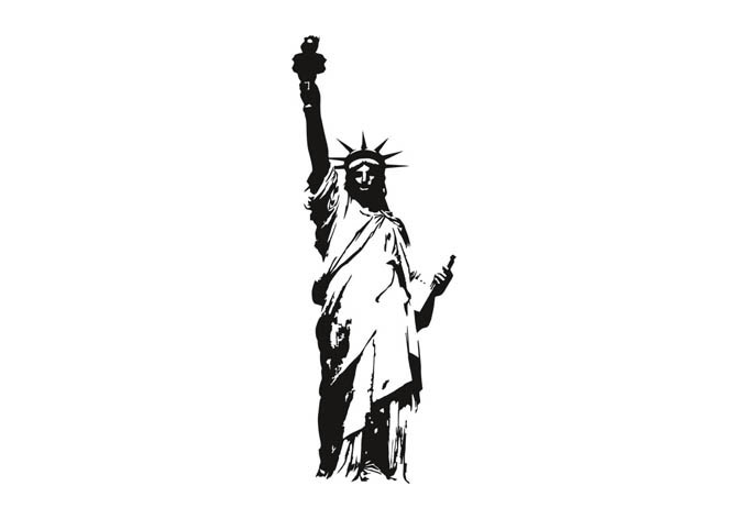 680x472 New York Statue Of Liberty Wall Decals