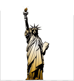 260x284 Vector Statue Of Liberty, United States, New York, Tourism Png