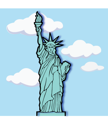 360x425 Making A 3d Statue Of Liberty On Functional Text