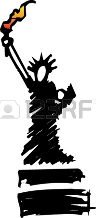 199x450 Statue Of Liberty In New York Royalty Free Cliparts, Vectors,
