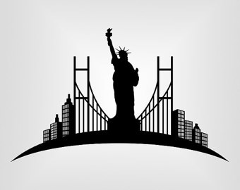 340x270 Statue Liberty Svg Etsy