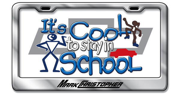 600x321 Mark Christopher Proving It Is Cool To Stay In School! Mark