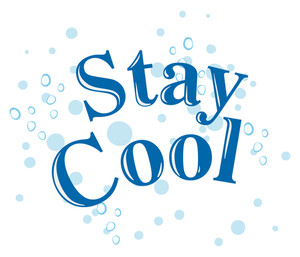 300x257 Stay Cool Text Concept Illustration Royalty Free Stock Image