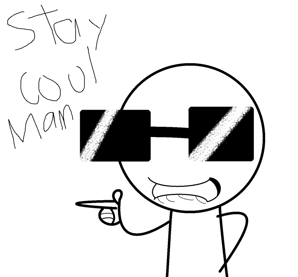 1024x952 Stay Cool Man By Andrealabuenaamiga