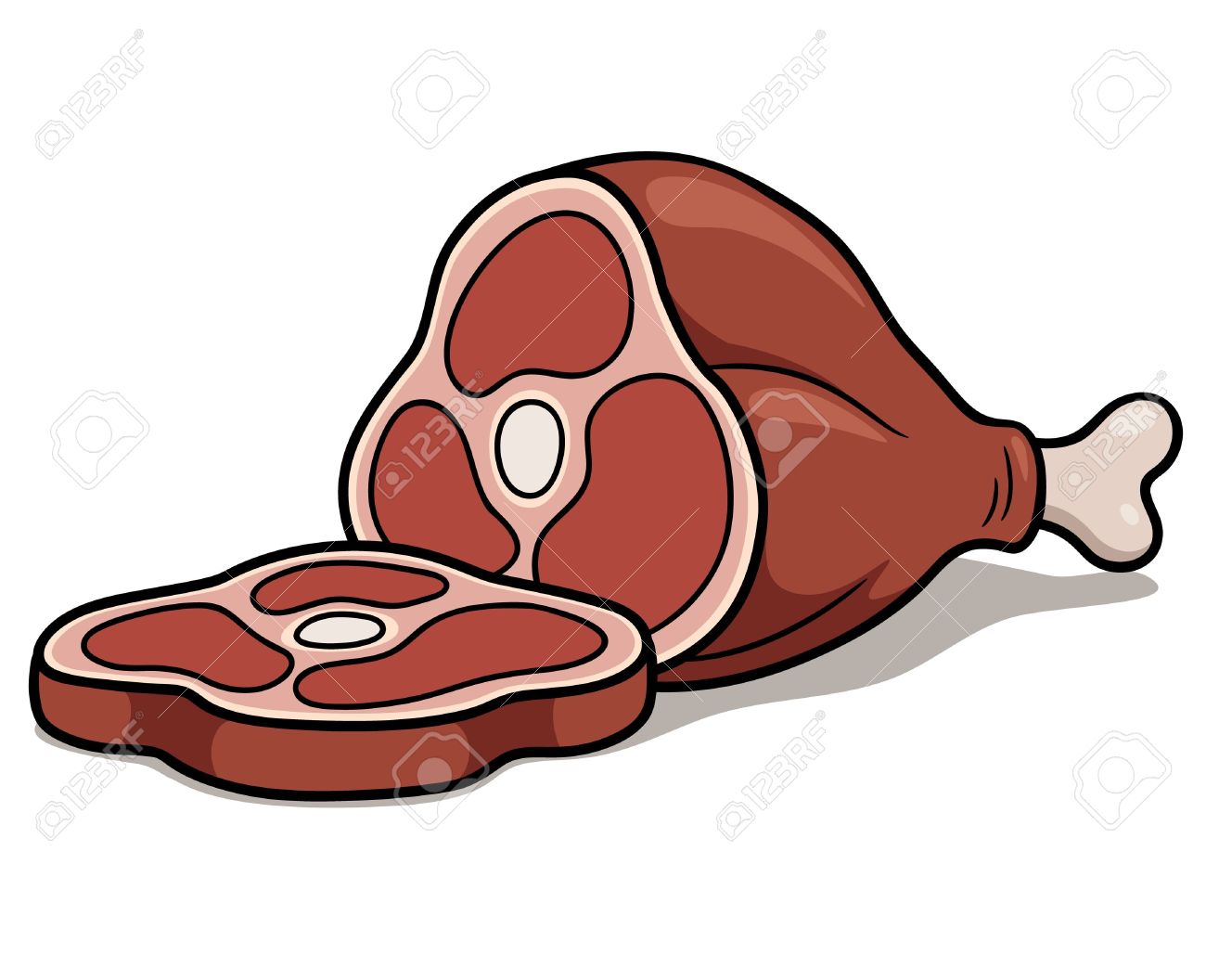 1300x1056 Turkey Steak Clipart