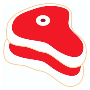300x300 Cooked Steak Clipart Free Clipart Images 2