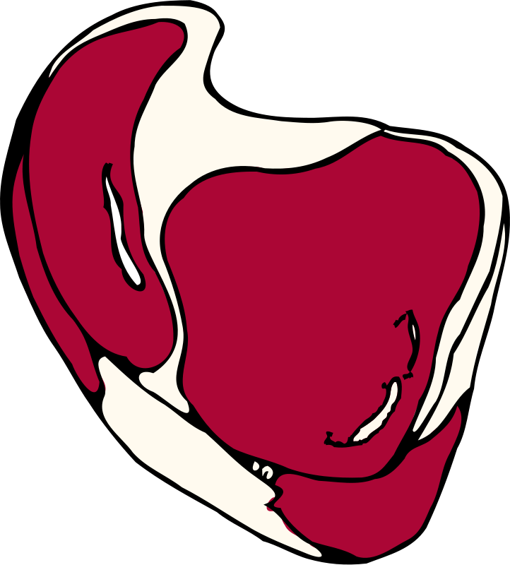 722x800 Free Clipart Steak Dkdlv