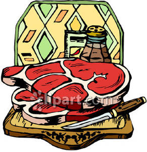 291x300 Steak Dinner Clipart