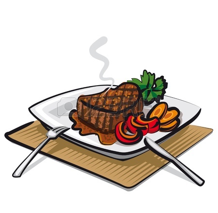 450x438 Grilled Beef Steak Royalty Free Cliparts, Vectors, And Stock