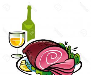 300x250 Steak Dinner Vector Vector Art Graphics, Clip Art, Vector Images
