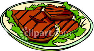 300x165 Cartoon Steak Dinner