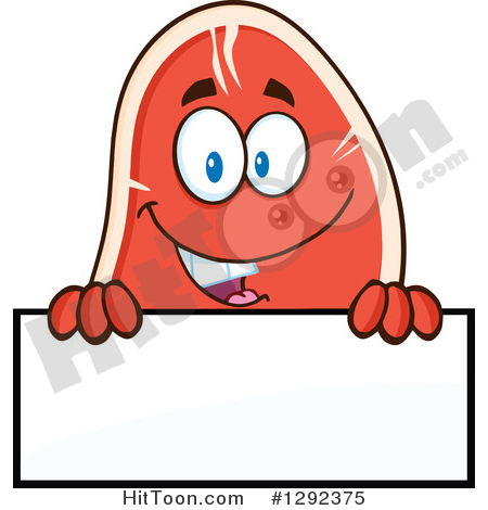 450x470 Steak Character Clipart
