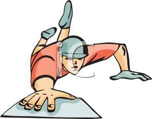 300x236 Player Stealing Base