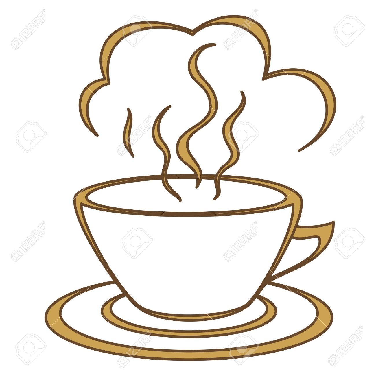 1300x1300 Steam Clipart Free Coffee