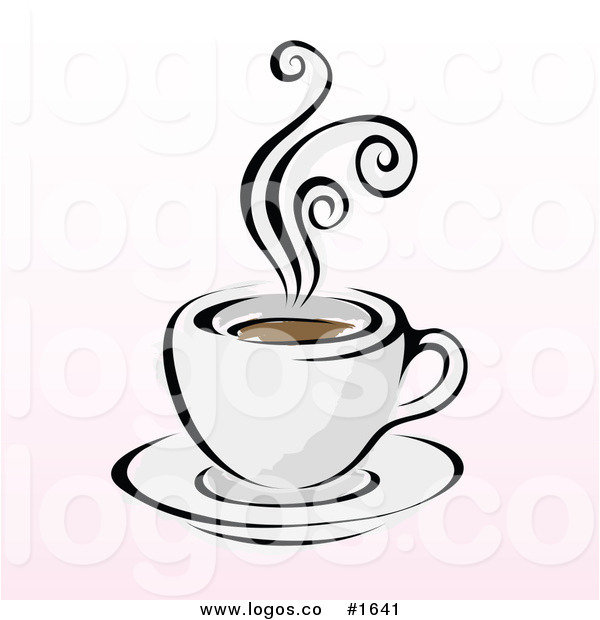 600x620 Steam Clipart Latte Art
